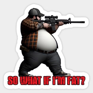 Tactical Fatman Power Sticker